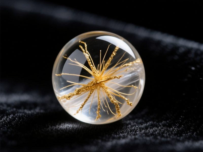 发晶与钛晶：针状内含物的金色家族
