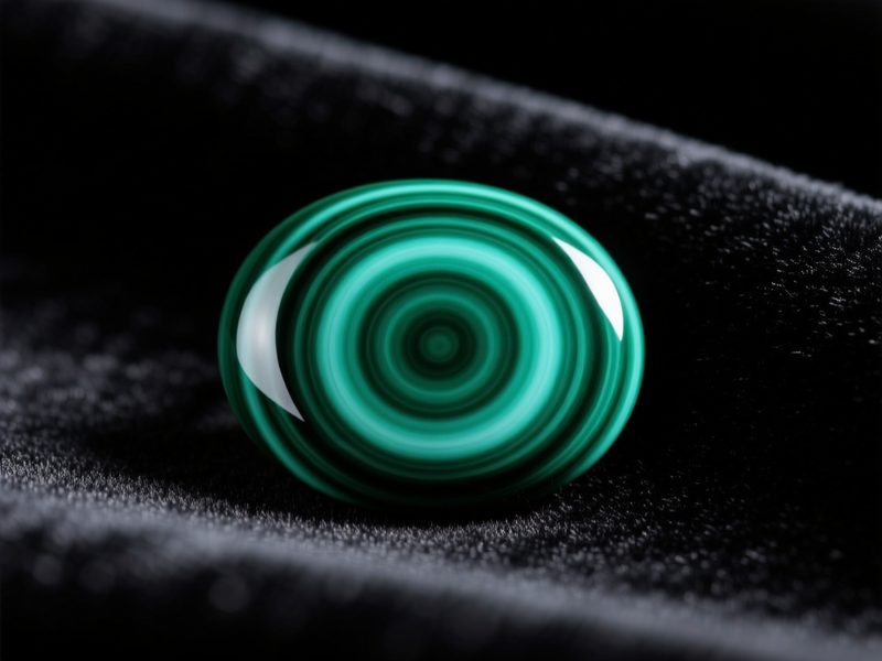 孔雀石的纹路与保养：条带纹的鉴赏